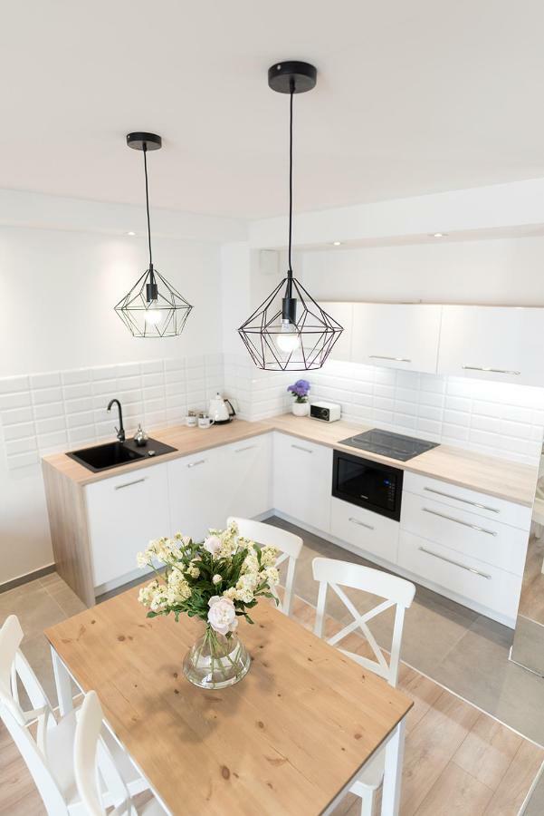 Blue Apartment In Vibrant Heart Of Gdynia Bagian luar foto
