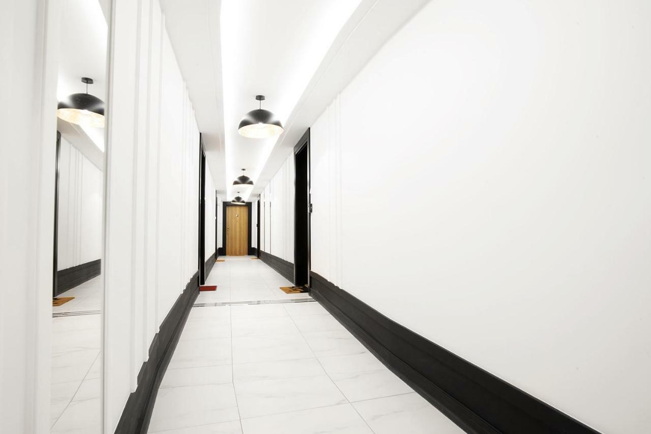 Blue Apartment In Vibrant Heart Of Gdynia Bagian luar foto